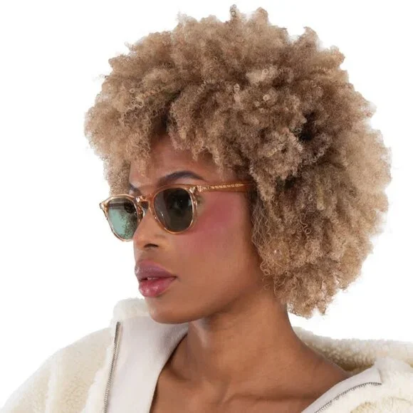 New Garrett Leight GLCO X ANDRe SARAIVA SUN Veridia Oval Ladies Sunglasses 2082